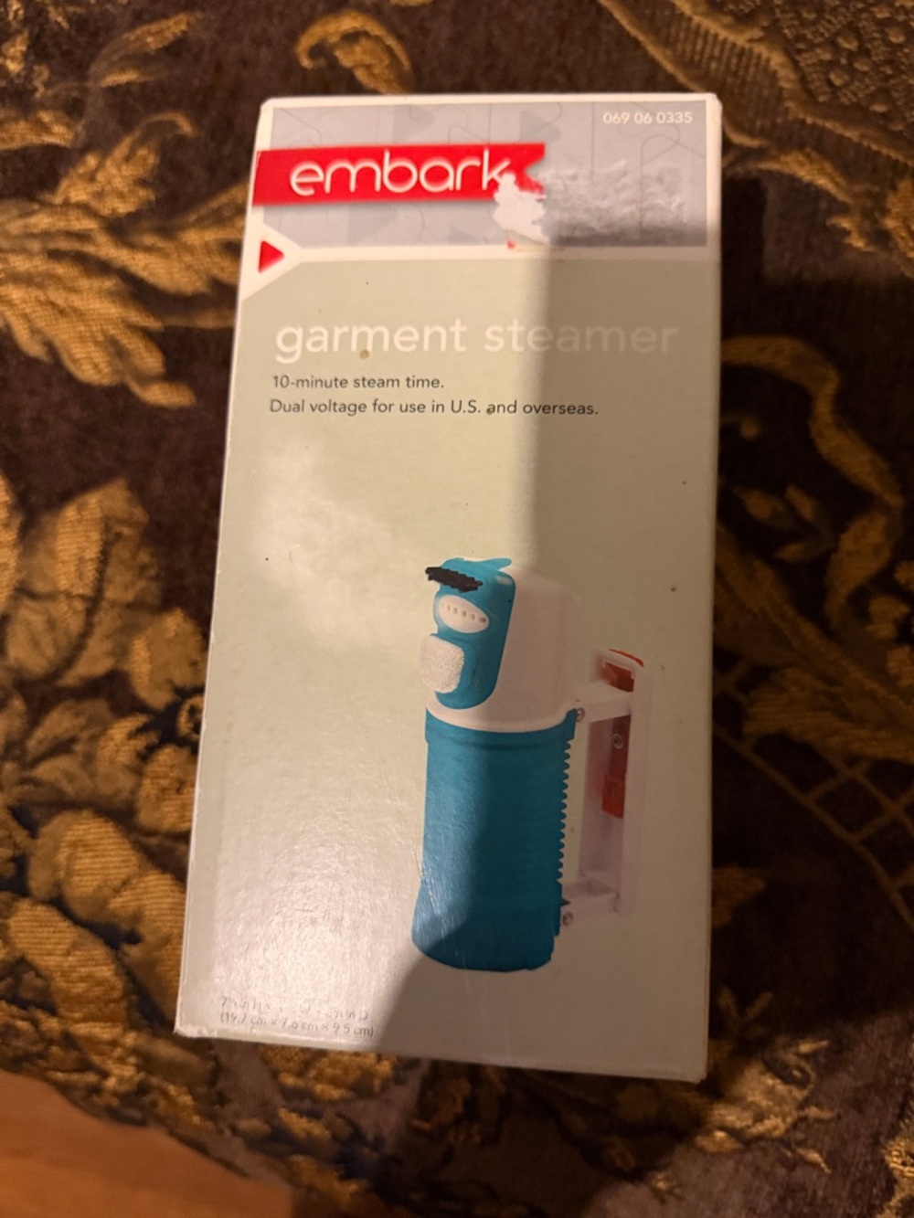 embark Teal Garment Steamer - Travel-Friendly Steam Refresh
